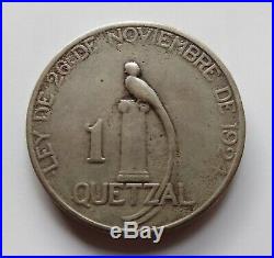 1 Quetzal 1925 of Guatemala