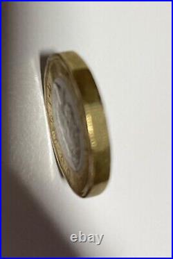 1 £ coin Queen Elizabeth, 2017, beautiful coin on very good condition, very rare