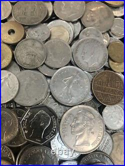 10 + 5 = 16+ pounds world foreign coin Mix bulk BU Monaco UNC AU Lot & Silver