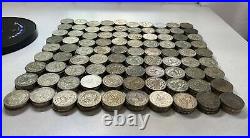 100 pcs Mexico 195767 silver 10% peso Morelos xfau investment lot BU0509