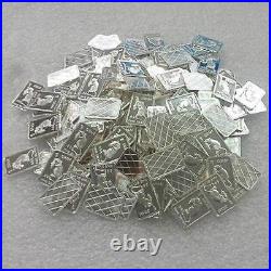 100 x 1 gram Silver Bar Bullion (different designs picked at random) oz wpz704