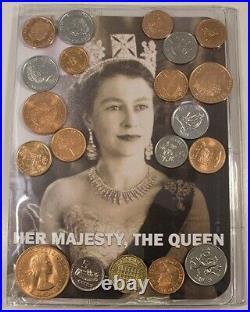 101 UNC Queen Elizabeth II Commonwealth Countries Portrait Coins. Albums NGC