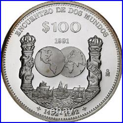 #1306469 Mexico, 100 Pesos, Ibero-American Series, 1991, Mexico, Silver, MS