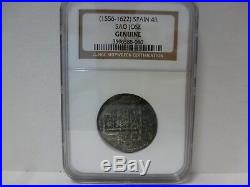 1556-1622 Spain 4r Sao Jose Genuine In Ngc Shipwreck Case With Deluxe Box