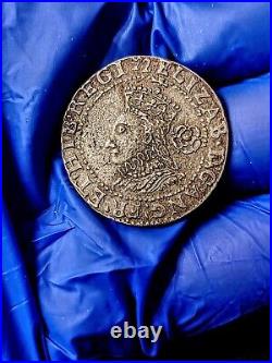 1602 Queen Elizabeth I Sixpence Silver Coin