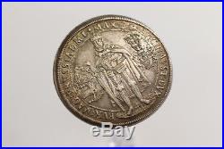 1603 German States Thaler Maximilian III Silver TEUTONIC LOVELY DETAILS A97 #TZ5