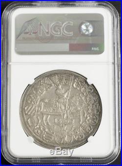 1603, Teutonic Knights, Maximilian III of Austria. Silver Thaler Coin. NGC AU50