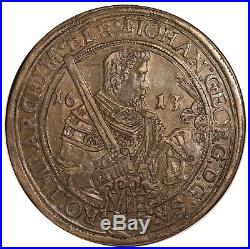 1613 Germany Saxony Taler Thaler Silver Coin DAV-7573 NGC XF 45 KM# 44