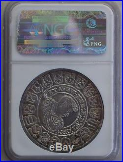 1614 Silver TALER Germany Saxony NGC XF Details DAV-7573 German Thaler Coin