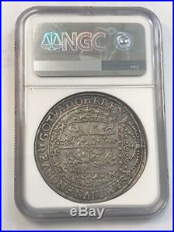 1632 II Poland Taler NGC AU Details Cleaned Rare Silver Coin