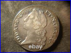 1760 XF AU ECU France Silver Louis Rare Coin