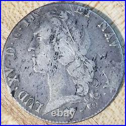 1763 France Silver Coin ECU