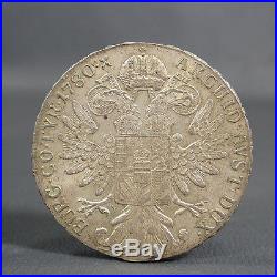 1780 Austria-Hungary Maria Theresia Silver Thaler Silber Taler Coin EthiopiaRRR