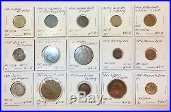 1800s-1900s World Lot of 150 Carded Coins with Silver & BU-AU & Key Dates-Lot 7
