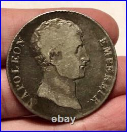 1803 France, Napoleon L'An 12-A 5 Francs, Emperor Paris Mint, KM-660.1