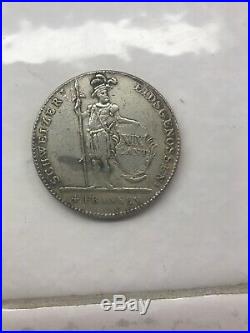 1814, Switzerland, Lucerne (Canton). Silver Thaler (4 Franken) Coin. PCGS AU-55