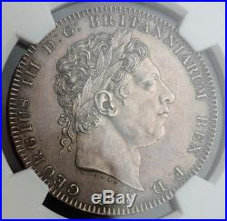 1818, Great Britain, George III. Large Silver Crown (British Dollar) Coin. UNC+