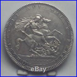 1820-LX Great Britain Silver Crown A U