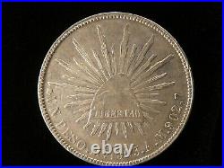 1903 Mexico 1 Peso. 902 Silver KM 409