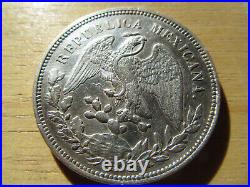 1908 Mexico One Peso