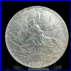 1910 MEXICO Silver CABALLITO (Horse) 1 Un Peso Rare. KM#453