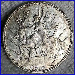 1910 Mexico El Caballito 1910 Silver