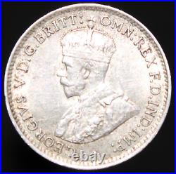 1914 Australia George V Threepence Silver Coins KM Coins