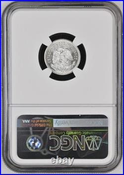 1914M Mexico 10 Centavos NGC MS66