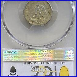 1919-M Mexico 20 Centavos Silver Coin PCGS VF Details. 80% old spanish silver