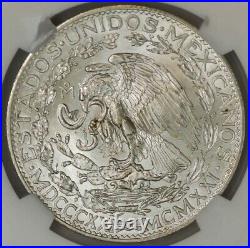 1921Mo Mexico Silver 2 Peso Independence Centennial MS63 NGC 944927-2