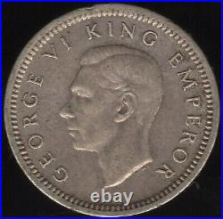 1941 New Zealand George VI Silver Threepence World Coins Pennies2Pounds