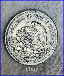 1949 Mexico One Silver Mint Modern Fantasy