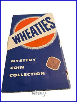 1950's Wheaties International Mystery Coin Collection Set A9315 15 Coins