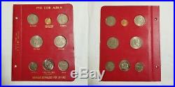 1968-1970 FAO Money World, Album 1 Complete 6 Panels (52 coins) Collection RARE