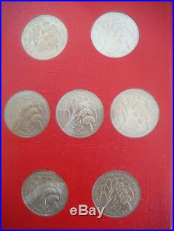 1968 FAO World Coin Set Collection & Album Complete 52 coins Set Collection RARE