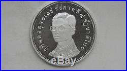 1974 Thailand 100 Baht Eld Deer Silver Proof coin