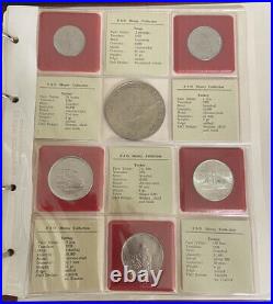 1978-80 FAO Coin Set Album Complete With 36 Coins