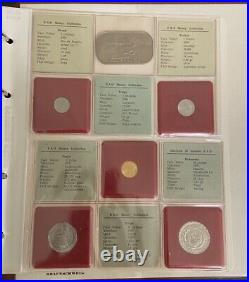1978-80 FAO Coin Set Album Complete With 36 Coins