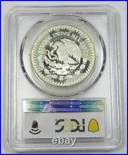 1983-Mo PCGS PR66DCAM 1 oz Libertad Onza Silver Mexico Coin Item #33518B