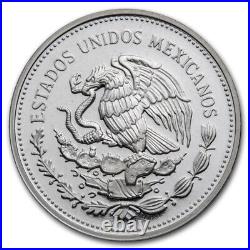 1985 Mexico Silver 100 Pesos Proof (1986 World Cup Aztec) SKU#228753