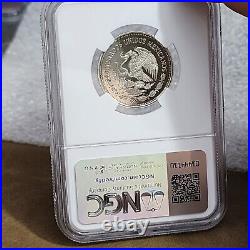 1985 Mexico Silver 25 Pesos Hieroglyphs World Cup Ngc Pf 69 Ultra Cameo Top Pop