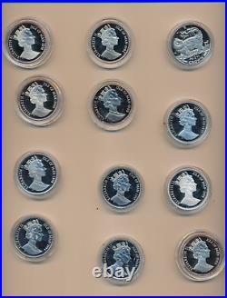 1988- 1999 Cat Coins Collection, Isle of Man, Pure Silver Coin