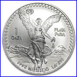 1992 Mexico 1 oz Silver Libertad BU SKU #10210