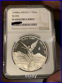 1998 1 Oz Proof ULTIMATE KEY Of Libertad Series Only 1 Higher Pop 33