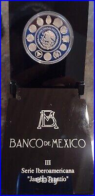 1998 Mexico 5 Pesos Jarabe Tapatio Very Rare Only 3000 Mintage