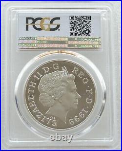 1999 Royal Mint Lady Diana £5 Five Pound Silver Proof Coin PCGS PR69 DCAM