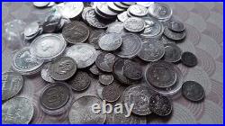 1kg silver coins, various countries, investment lot, 1000g silver coins