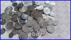 1kg silver coins, various countries, investment lot, 1000g silver coins