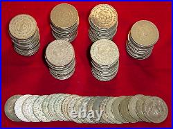 20 Mexico Silver Un Peso Coins! Jose Morelos & Eagle