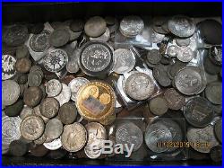20 + Pounds Worldwide Coins 64+ Ounces Of Silver Coins 1700's Present